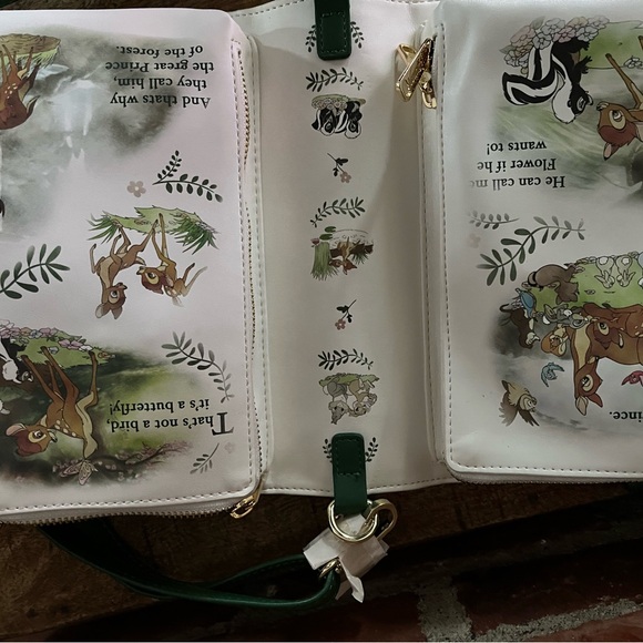 Disney Bambi lounge fly bag great bag for all Bambi lovers new with tags - Picture 8 of 11